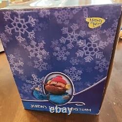 RUDOLPH Reindeer YUKON CORNELIUS Sled Team Memory Lane Playing Mantis 2002 NEW