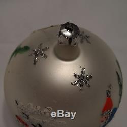 Radko 1989 SANTA SLEIGH Vintage RARE Santa in a Sleigh withReindeer NEW withTag