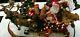 Rare Danbury Mint Dachshund Santa Christmas Doxie Reindeer Sleigh Retired