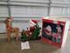 Rare Vintage 1993 Santa's Best Animated Santa, Reindeer And Sleigh Working Withbox