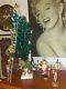 Rare Vintage Lighted Pixie Elves With Ladder Tree Santa Angel + Sleigh & Reindeer