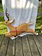Reindeer Blow Mold Christmas 32 For Santa's Sleigh Vintage