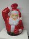 Replacement General Foam Santa Top For Reindeer Sleigh/train Christmas Blow Mold