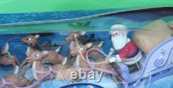 Rudolph And The Island Of Misfit Toys Santa's Sleigh & Reindeer Team Toy Set