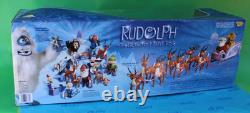Rudolph And The Island Of Misfit Toys Santa's Sleigh & Reindeer Team Toy Set