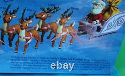 Rudolph And The Island Of Misfit Toys Santa's Sleigh & Reindeer Team Toy Set