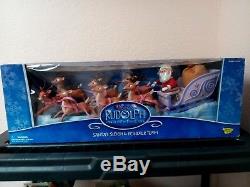 Rudolph Island Misfit Toys Santa's Sleigh Reindeer Team New Mib Christmas 2003
