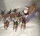 Rudolph Island Of Misfit Toys Santa's Sleigh And Reindeer Team 2002 Memory Lane