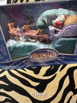 Rudolph Red Nose Reindeer Santa Sleigh & Friends
