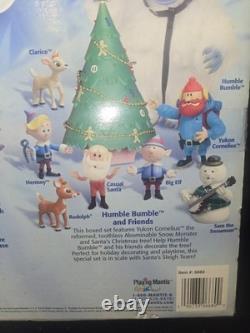 Rudolph Red Nose Reindeer Santa Sleigh & Friends