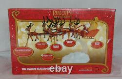 Rudolph Red Nosed Reindeer Santa's Musical Sleigh ForeverFun -Tested Works