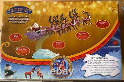 Rudolph & Reindeer Santa's Sleigh Team with Music 50th Anniversary Plus Bonus! New