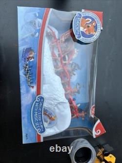 Rudolph Santa's Sleigh Team With Music Set 50th Anniversary Tested Works New