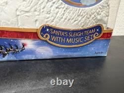 Rudolph The Red-Nosed Reindeer Santa's Musical Sleigh Santa Sleigh And Reindeers