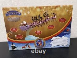 Rudolph The Red-Nosed Reindeer Santa's Musical Sleigh Santa Sleigh And Reindeers
