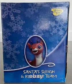 Rudolph and Island of Misfit Toys Santa's Sleigh & Reindeer Team