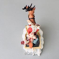 Rudolph the Red Nosed Reindeer Island Misfit Toys Santa's Sleigh Deluxe Figurine