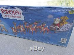 Rudolph The Red-nosed Reindeer Santa Sleigh Team Set Memory Lane ...