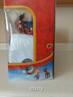 Rudolph the Red Nosed Reindeer Santa's Sleigh and Reindeer Team Forever Fun RARE