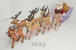 Rudolph the Red Nosed Reindeer Santa's Sleigh and Reindeer Team Memory Lane 2002
