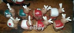SANTA IN SLEIGH WITH 8 REINDEER Eddie Walker. Ltd Ed. Midwest of Cannon Falls