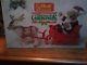 Steiff Friends Of Christmas Santa Bear, Sleigh, Reindeer, Limited Edition 6000