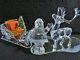 Swarovski Crystal Christmas Santa, Sleigh & Reindeer Set, 7475 000 601 602 & 603