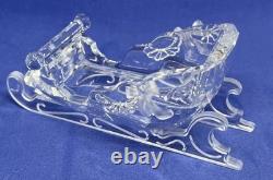 SWAROVSKI Crystal Santa Claus, Reindeer, Sleigh 214821 + 205165 + 211362