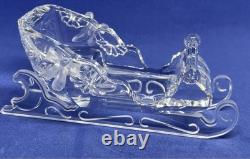 SWAROVSKI Crystal Santa Claus, Reindeer, Sleigh 214821 + 205165 + 211362