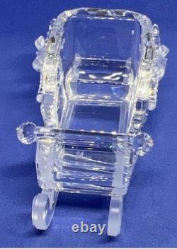 SWAROVSKI Crystal Santa Claus, Reindeer, Sleigh 214821 + 205165 + 211362 SWAROVSKI Crystal Santa Claus, Reindeer, Sleigh 214821 + 205165 + 211362