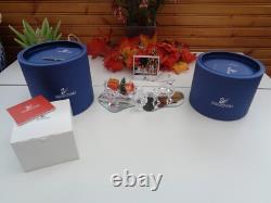 SWAROVSKI Crystal Sleigh/Reindeer/Santa Retired