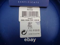 SWAROVSKI Crystal Sleigh/Reindeer/Santa Retired