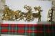 Santa Claus Tree Sleigh Reindeer Vtg Mimi Di N Lg Christmas Figural Belt Buckle