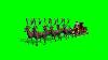 Santa Claus With Sleigh And Reindeer Animated 1