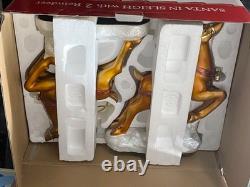 Santa In Sleigh With 2- Reindeers