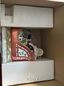 Santa In Sleigh With 2- Reindeers