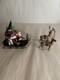 Santa In Sleigh With Bag Of Presents Reindeer Barclay Manoil Jags Toy Conversion