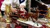 Santa On Sleigh With Reindeer Figurine By Valerie On Qvc