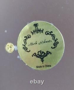 Santa Reindeer Sleigh Hard To Find Vintage Paper Mache Mark Roberts