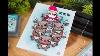 Santa S Reindeer Sleigh Swing Card Ft Studio Katia S Friends Of Winter Stamp Set