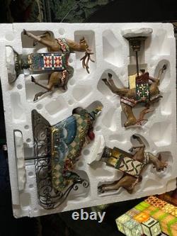 Santa Sleigh And Reindeers Kirkland