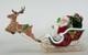 Santa Sleigh & Reindeer Tabletop- By Katherine's Collection
