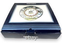 Seiko Wall Clock Musical Melodies in Motion Christmas Tree Santa Sleigh Reindeer