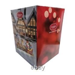 St Nicholas Square 12FT Santa Sleigh & Reindeer Inflatable NEW SEALED 56×144×35