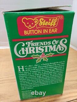 Steiff Friends Of Christmas 00118,00 Santa Sleigh & Reindeer Fully Tagged Mib