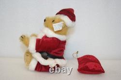Steiff Friends Of Christmas Set Santa Bear Sleigh Reindeer Lim Ed Rare HTF Excel