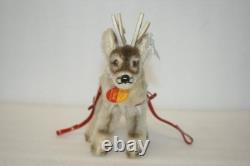 Steiff Friends Of Christmas Set Santa Bear Sleigh Reindeer Lim Ed Rare HTF Excel