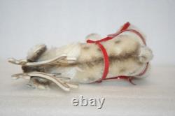 Steiff Friends Of Christmas Set Santa Bear Sleigh Reindeer Lim Ed Rare HTF Excel