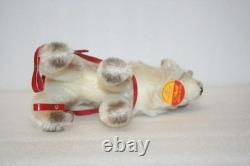 Steiff Friends Of Christmas Set Santa Bear Sleigh Reindeer Lim Ed Rare HTF Excel