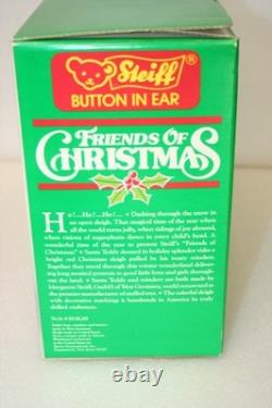 Steiff Friends Of Christmas Set Santa Bear Sleigh Reindeer Lim Ed Rare HTF Excel